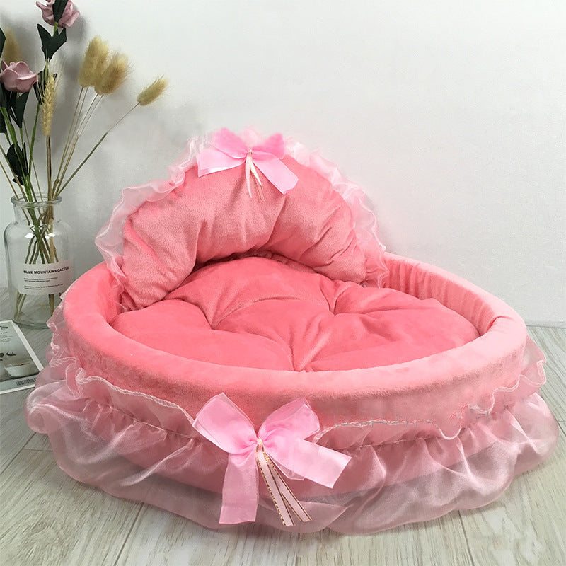 Pet Bed Princess Dog Nest Fantasy